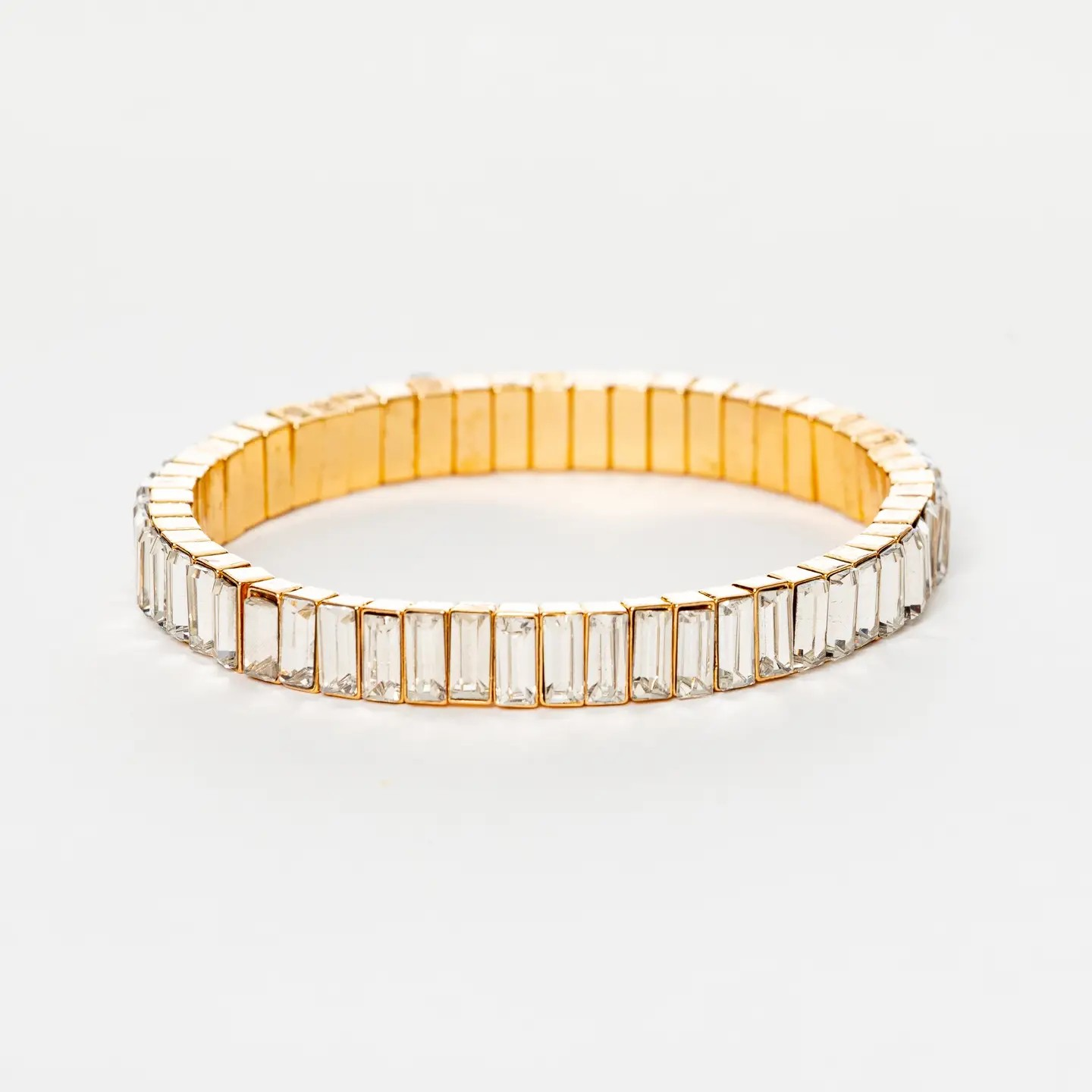 Rock Candy Baguette Bangle