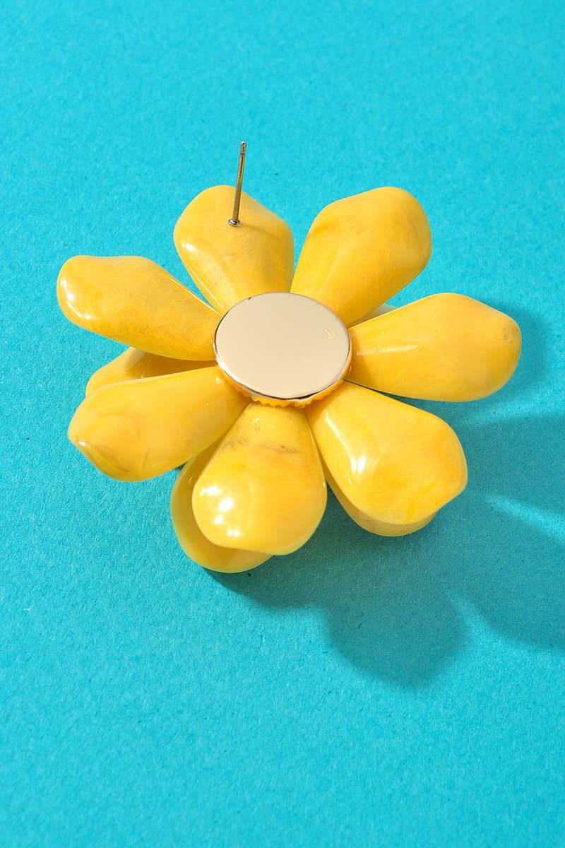 Bold Flower Studs