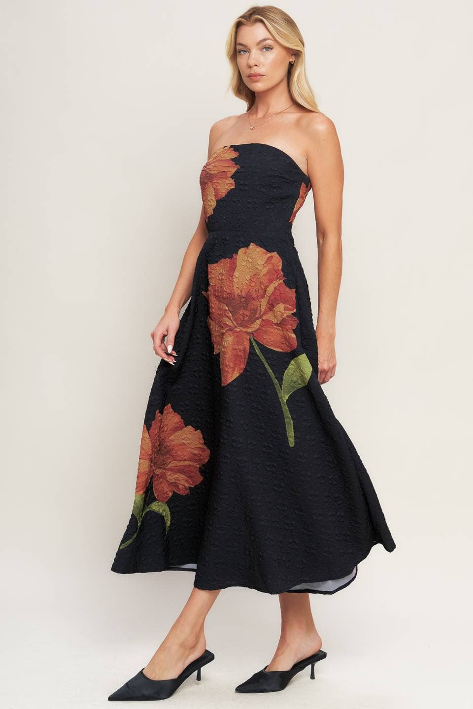 Trudy Floral Midi Dress