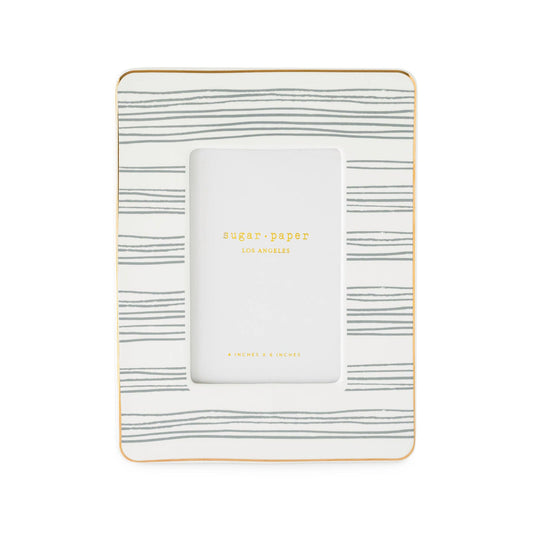Picture Frame, Slate Stripe
