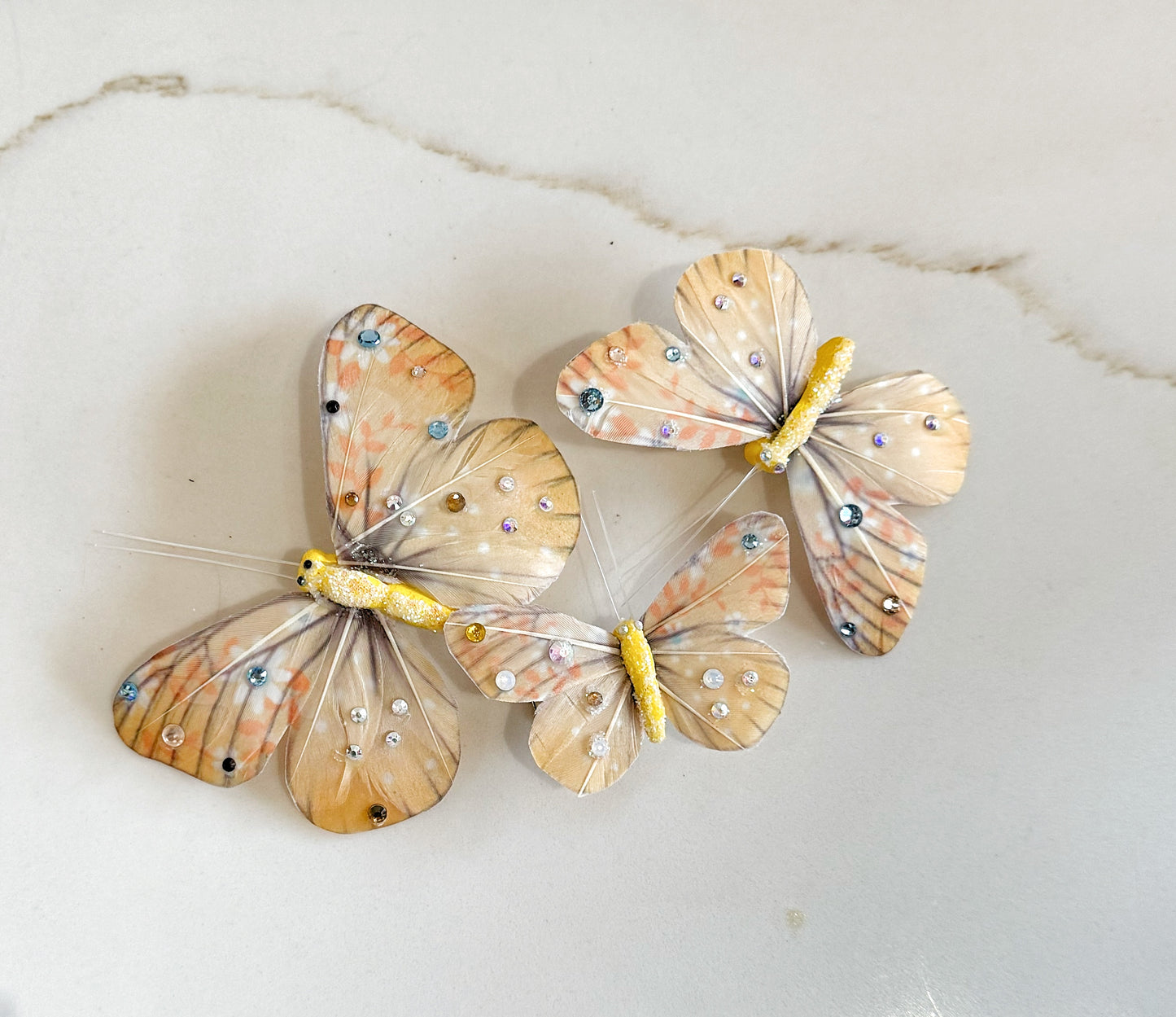 Butterfly Hairclips