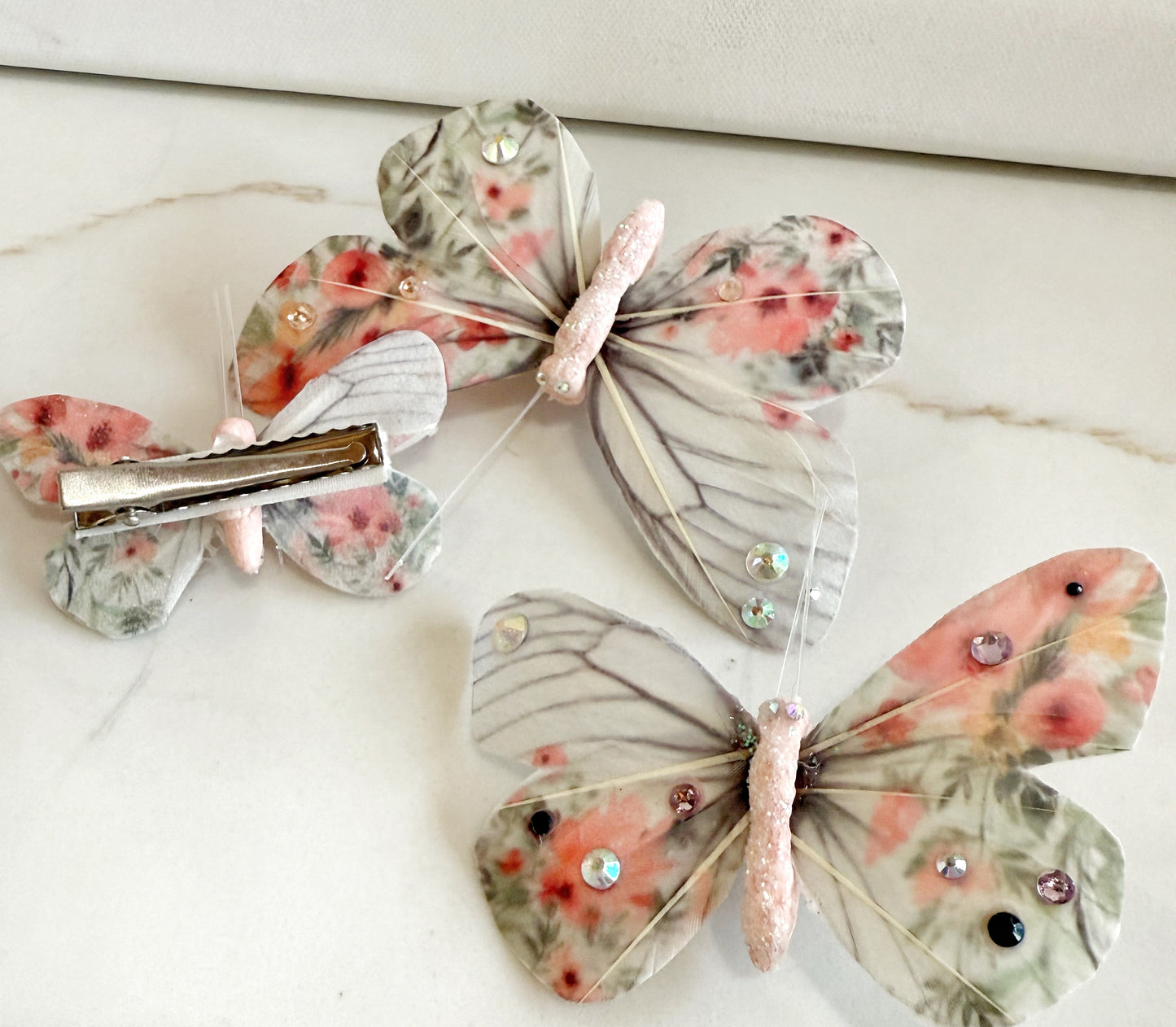 Butterfly Hairclips