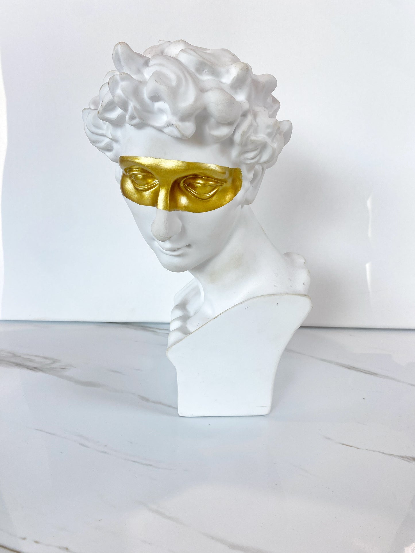Gold Masked Bust