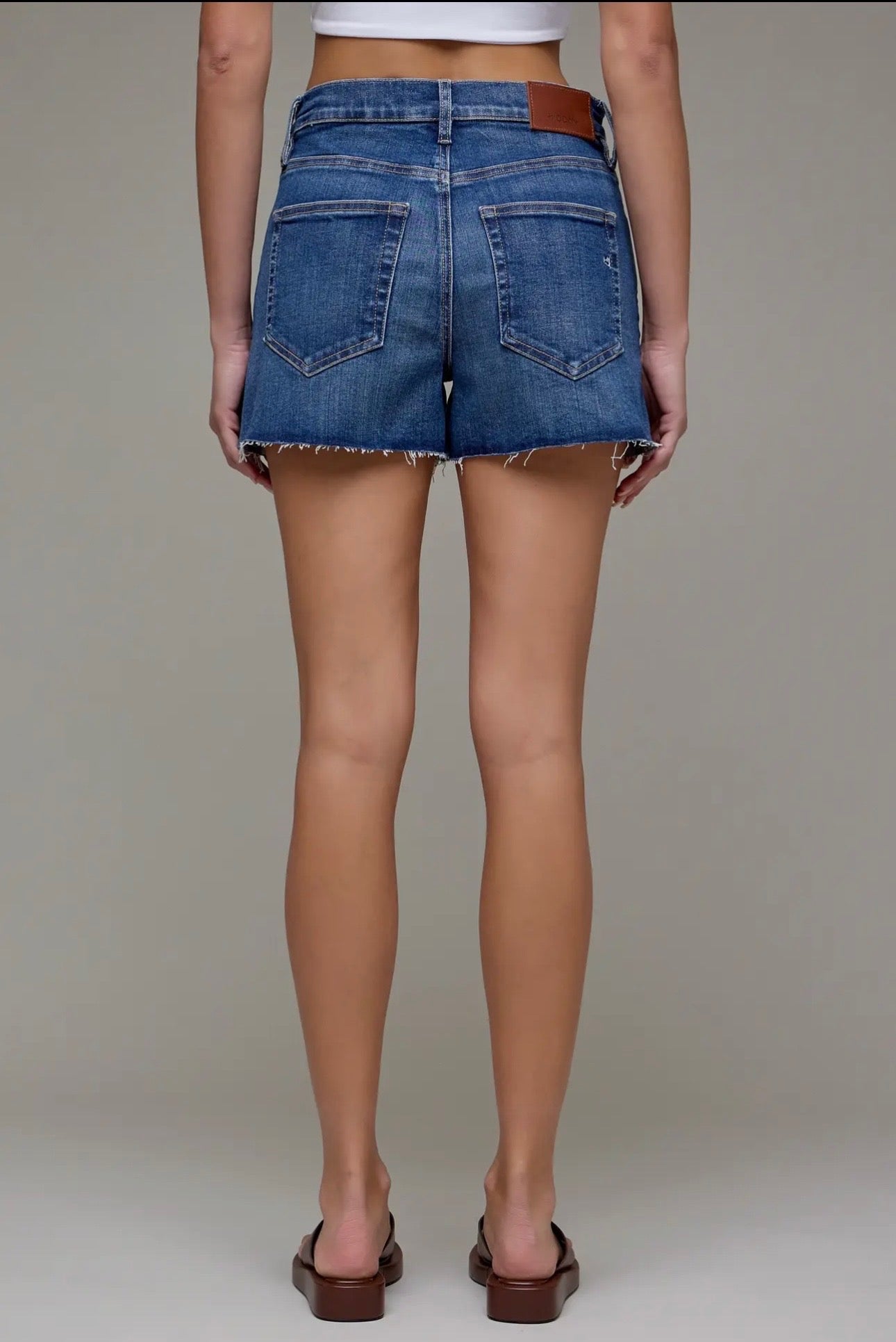 Georgia High Rise Denim Shorts