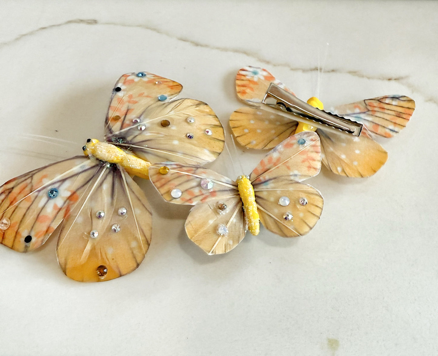 Butterfly Hairclips