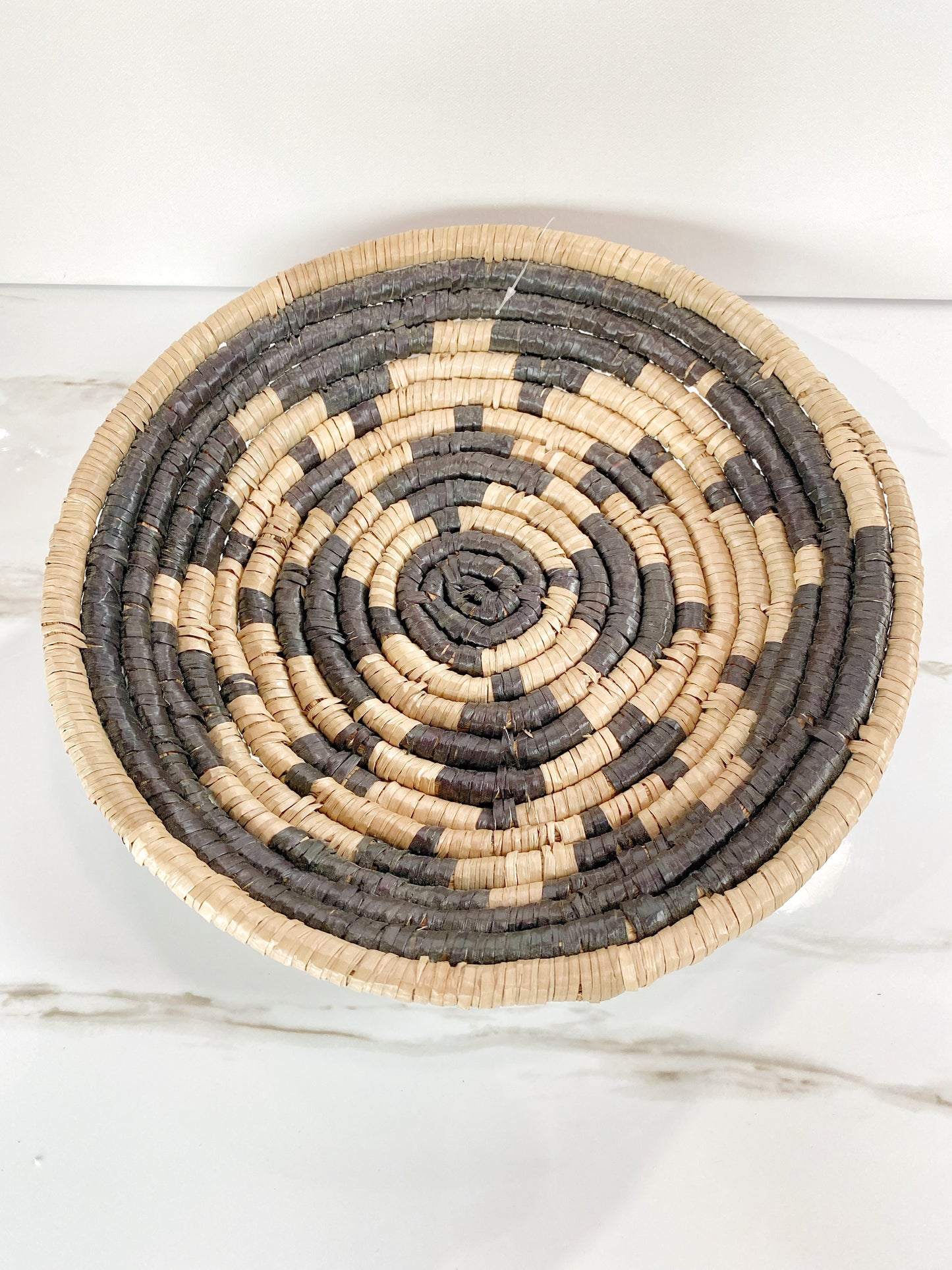 Black & Natural African Basket