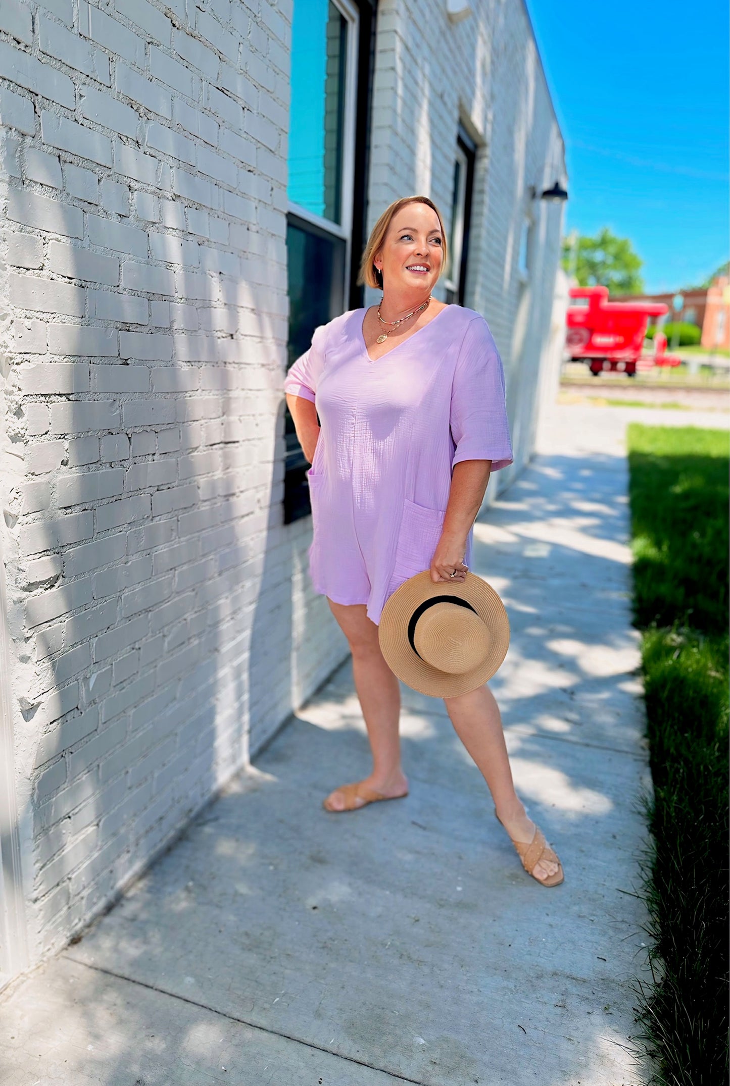 Laid Back Flouncy Romper