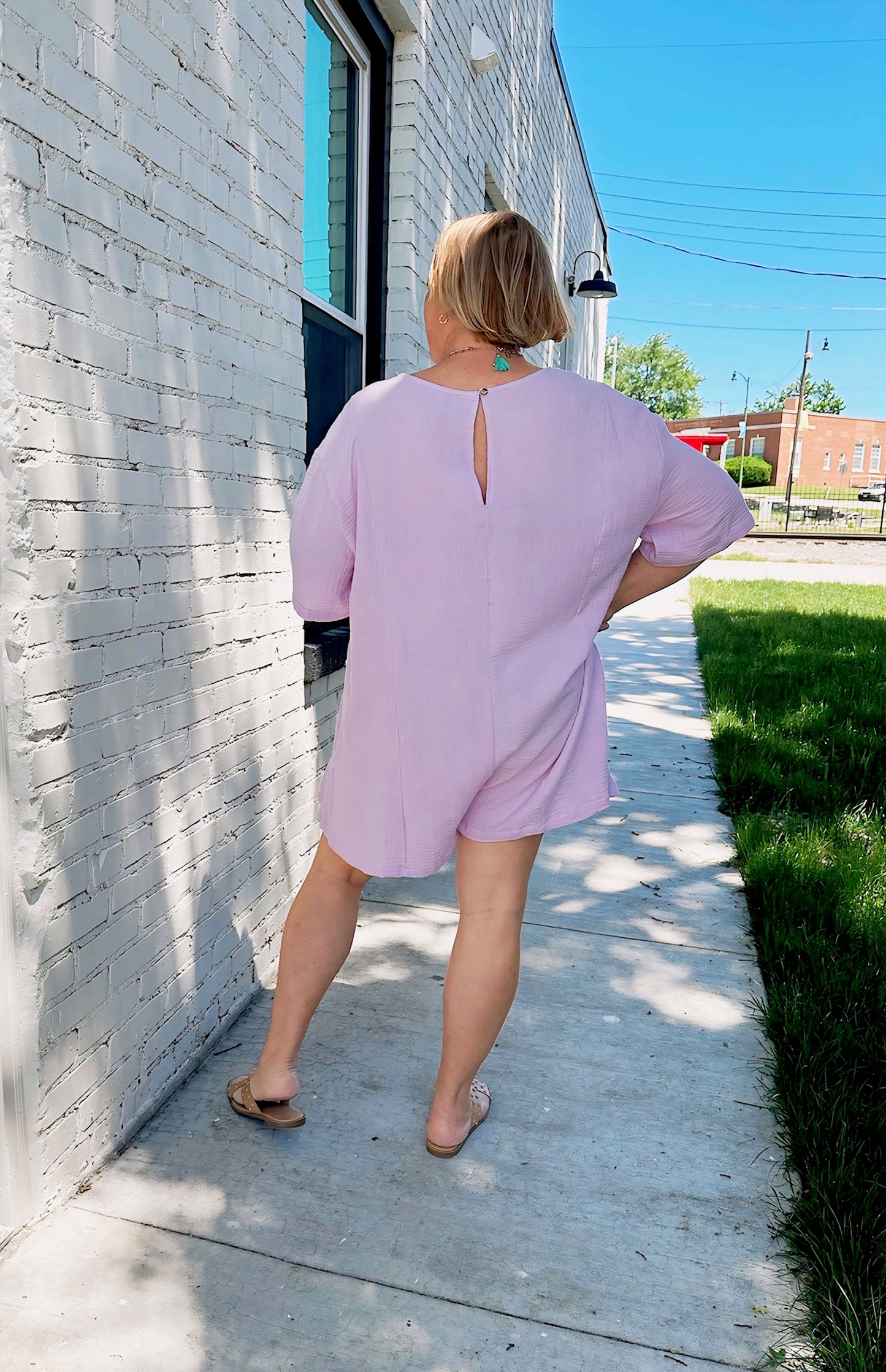Laid Back Flouncy Romper