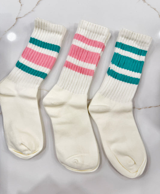 Athletic Crew Socks