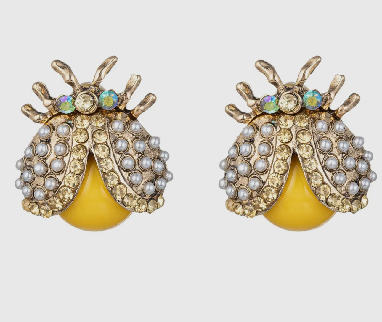 Beetle Earrings
