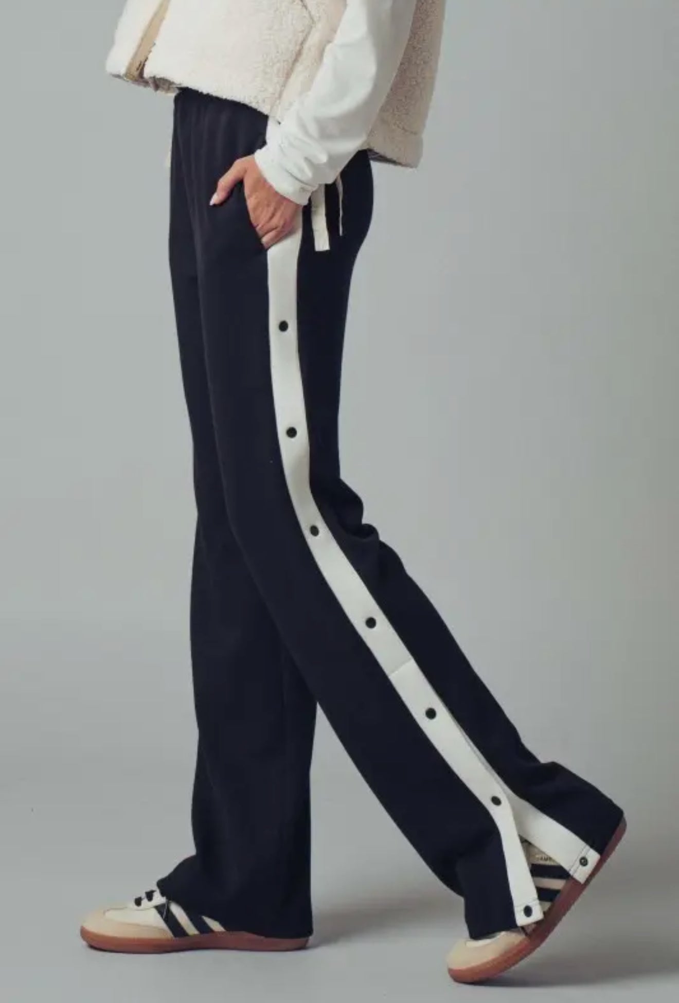 Kaley Snap Stripe Pants