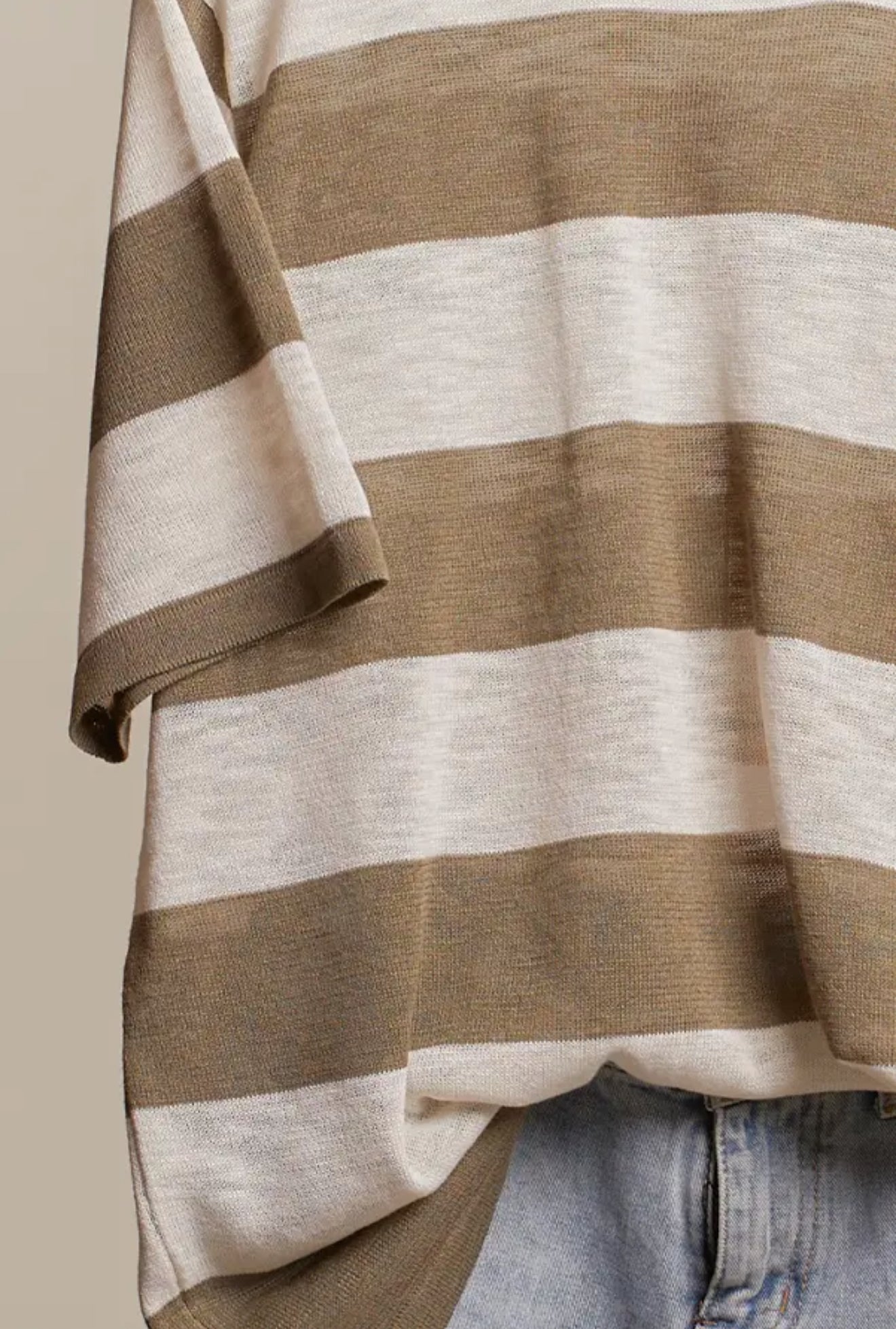 Brecken Bold Stripe Tee