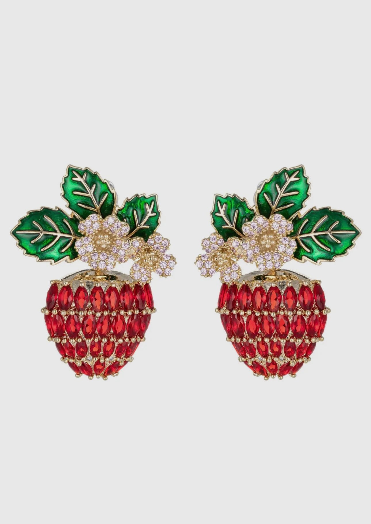 Lina Strawberry Earrings
