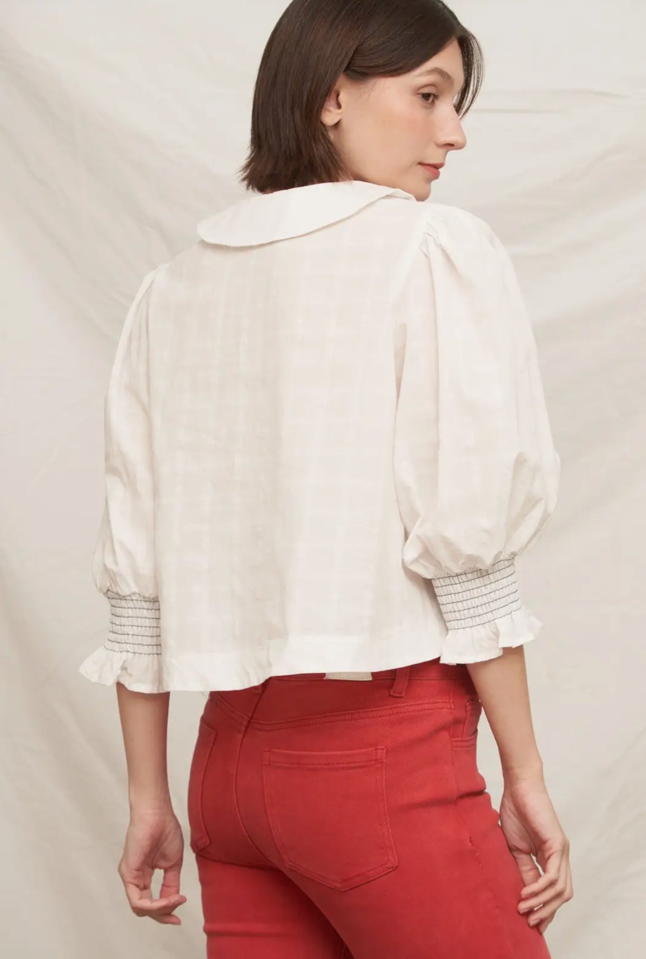 Marley Embroidered Top