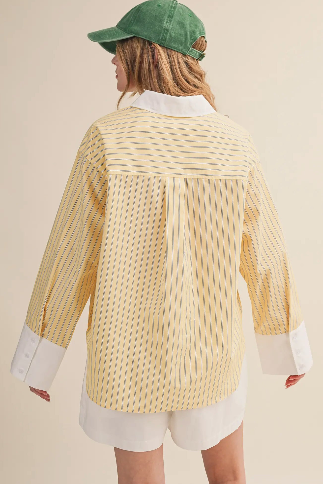 Monterey Striped Button Up