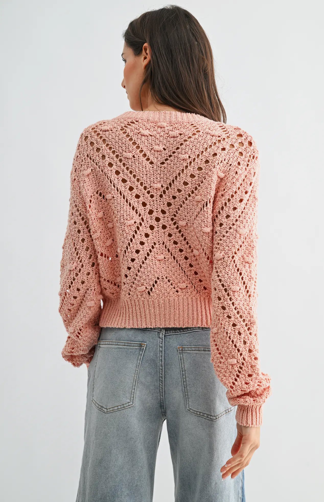 Luciana Crochet Cardigan