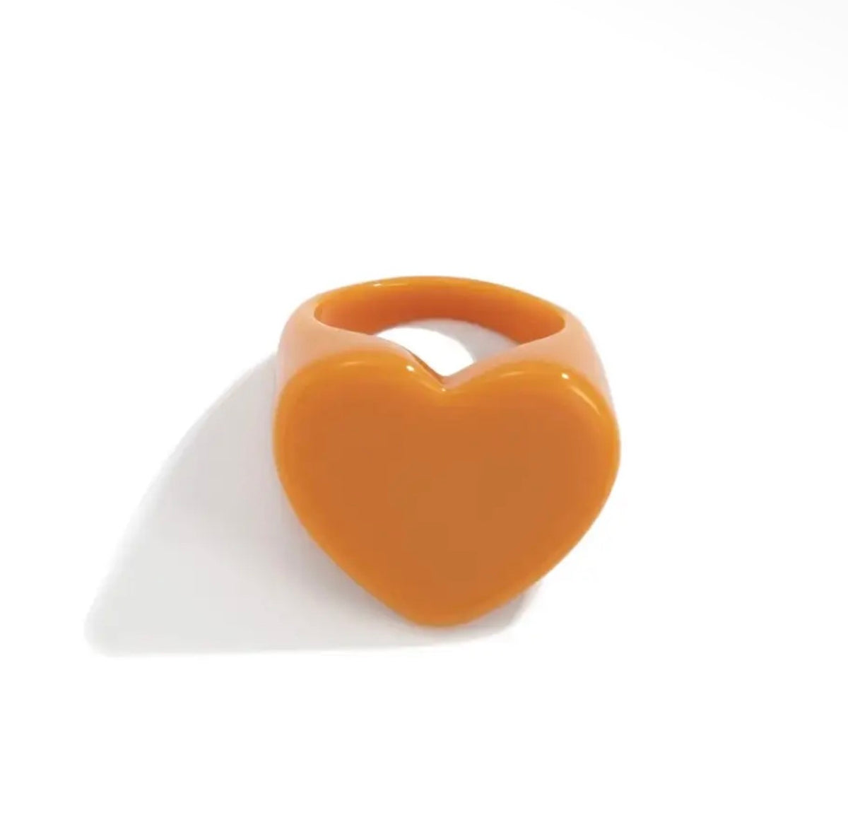 Acrylic Heart Ring