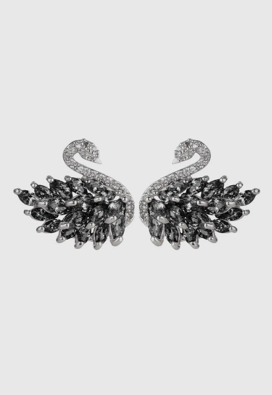 Swan Earrings