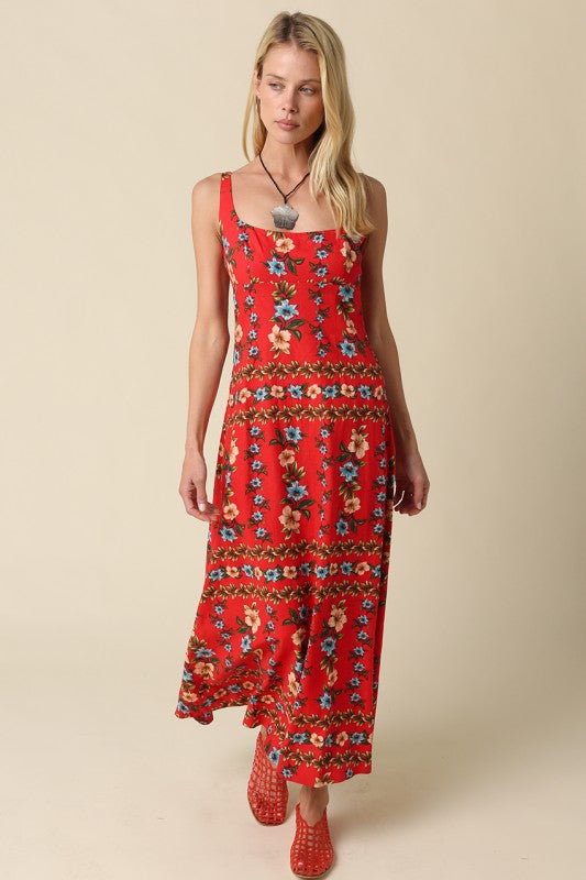 Sofia Floral Maxi Dress