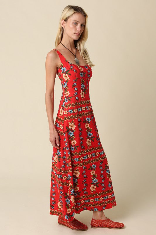 Sofia Floral Maxi Dress