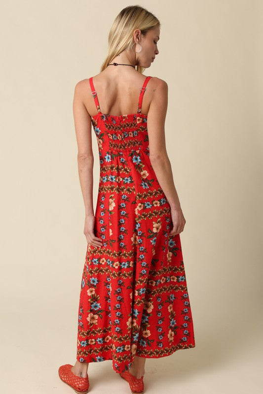 Sofia Floral Maxi Dress