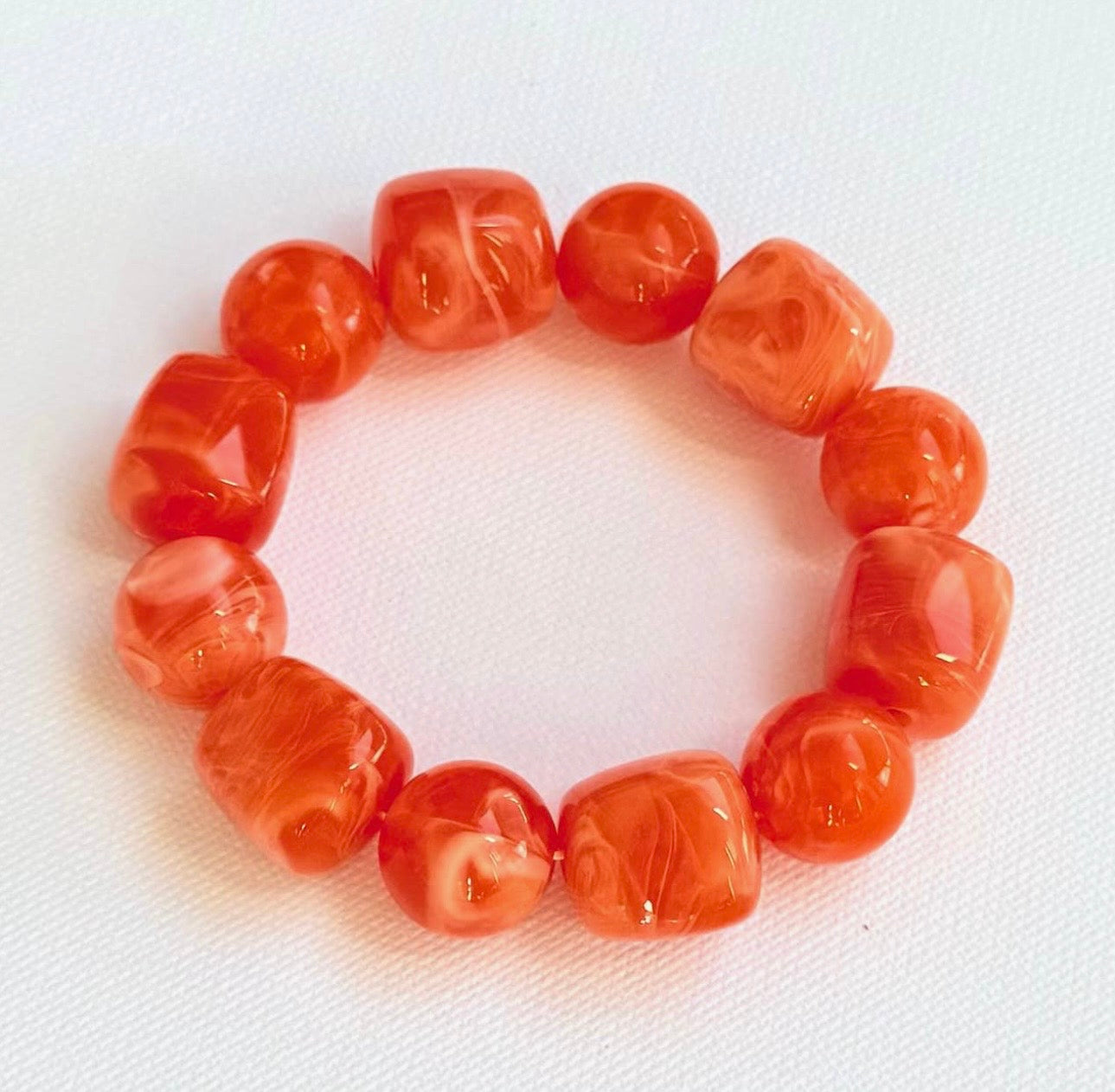 Acrylic Bead Bracelet