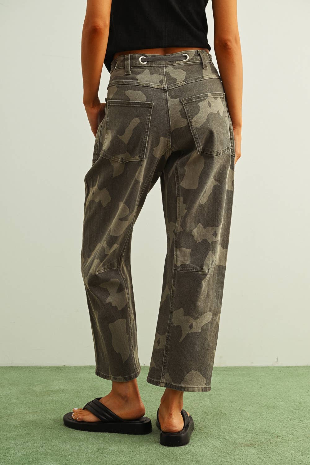 Delta Camo Denim Pants