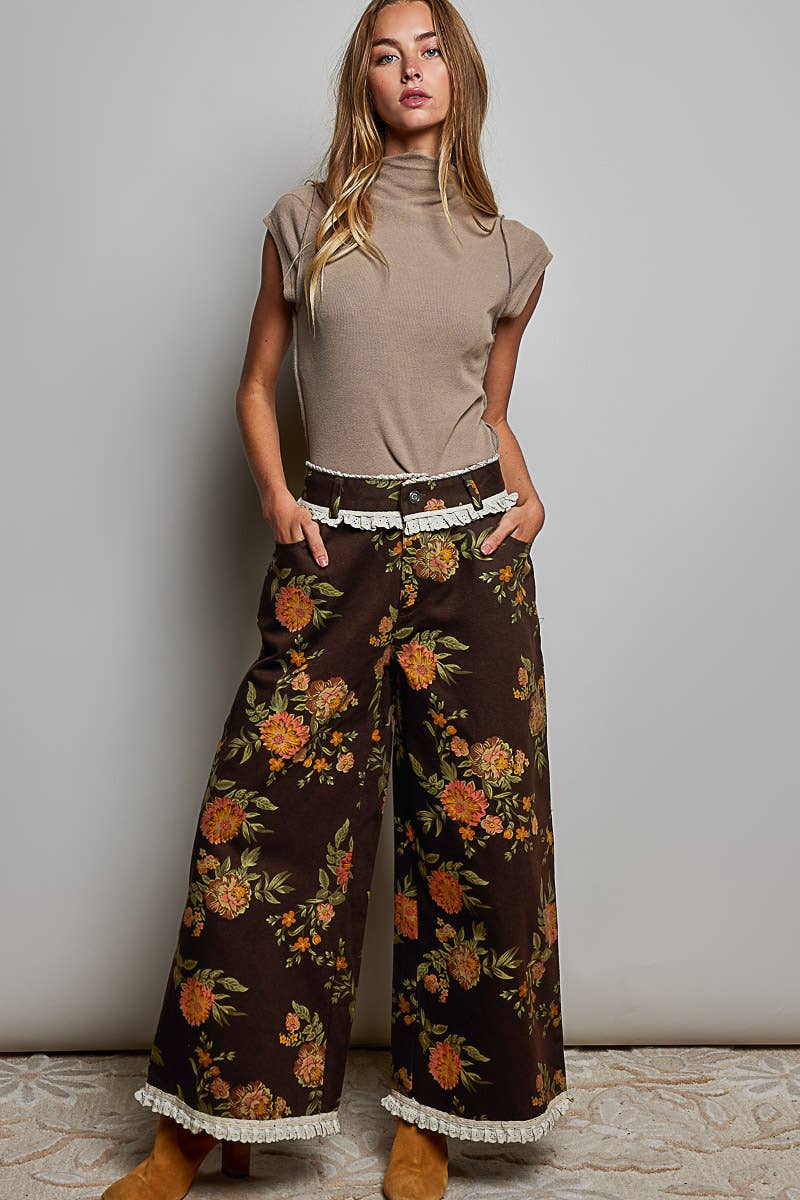 Vintage Wash Mock Neck Top