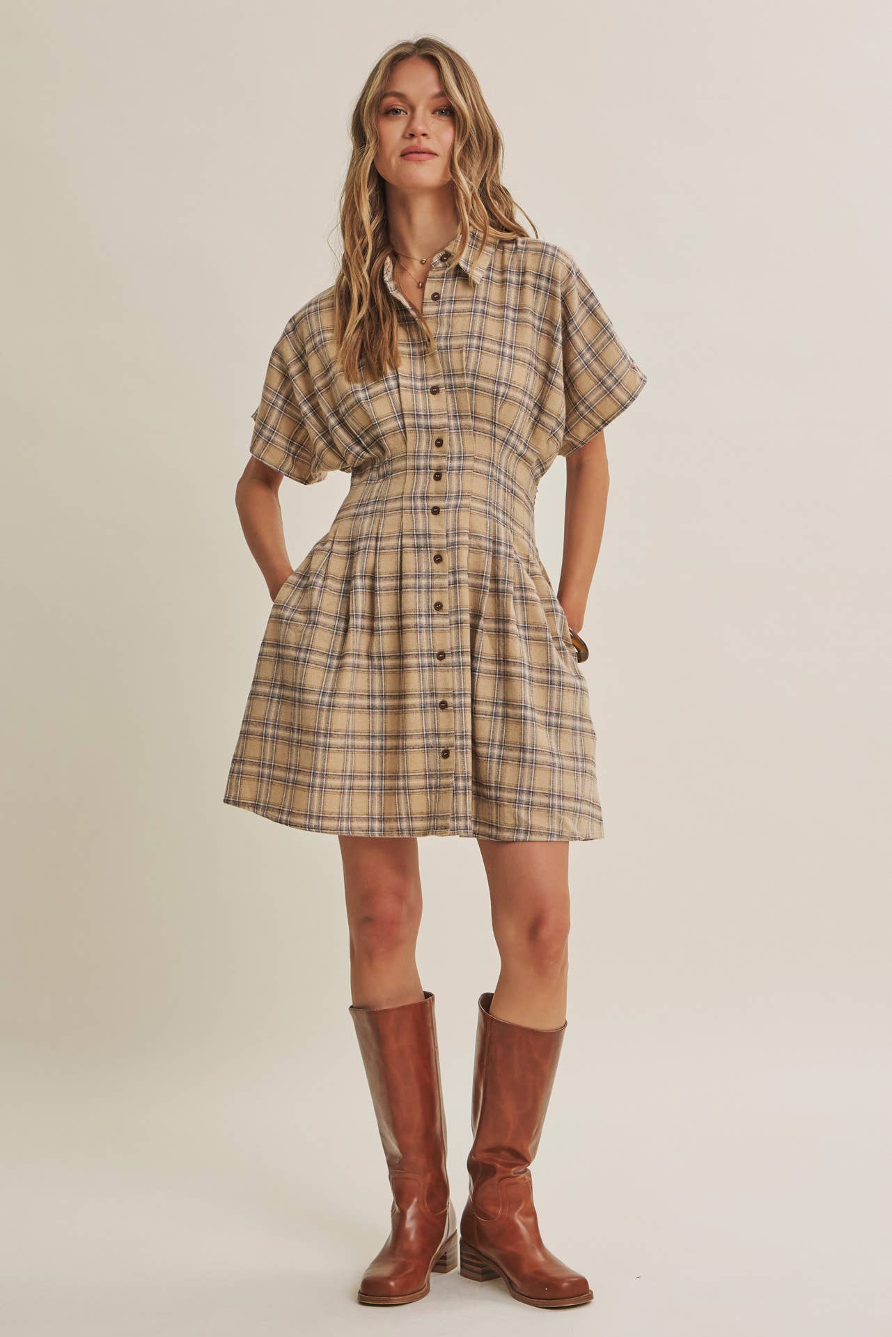 Gallatin Plaid Dress