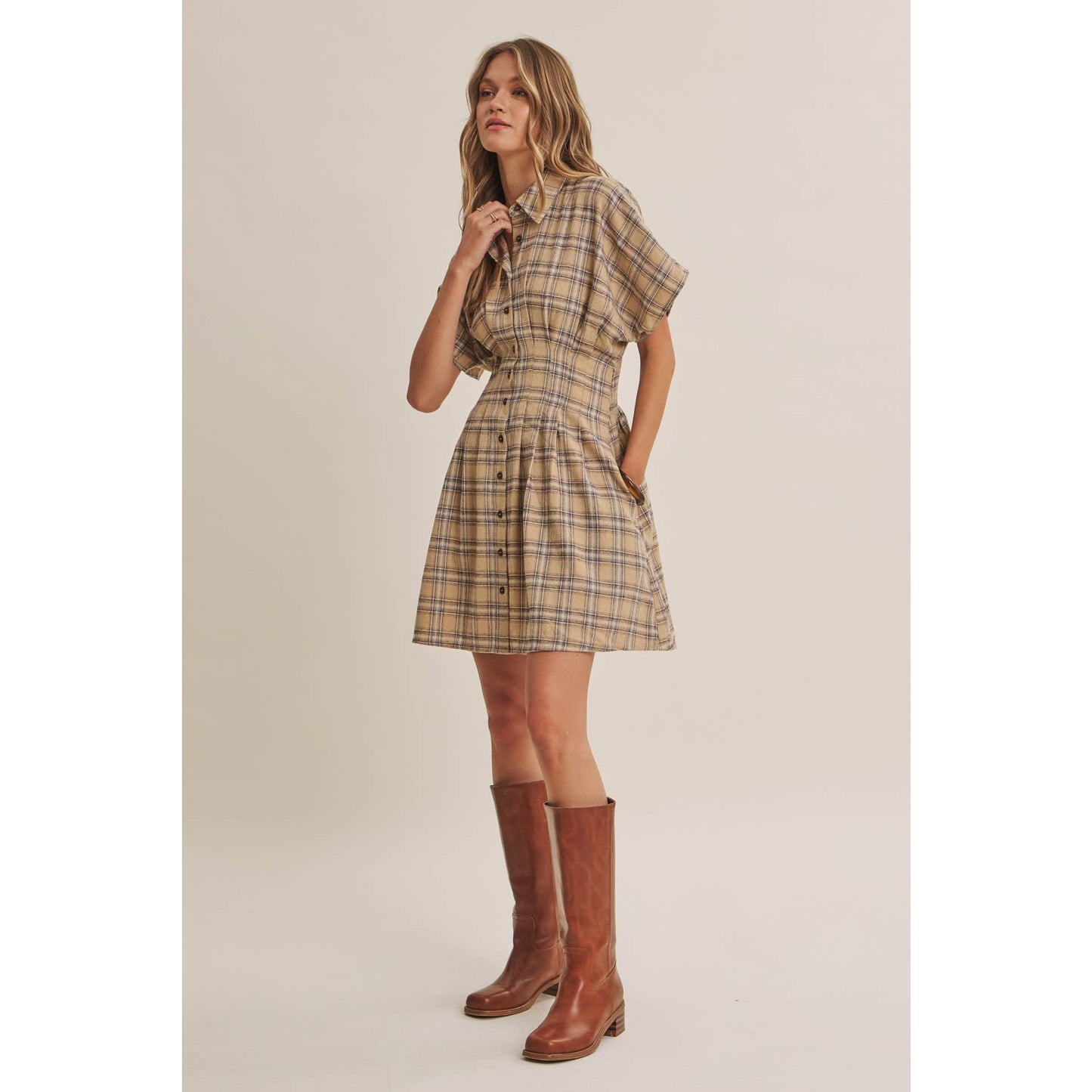 Gallatin Plaid Dress