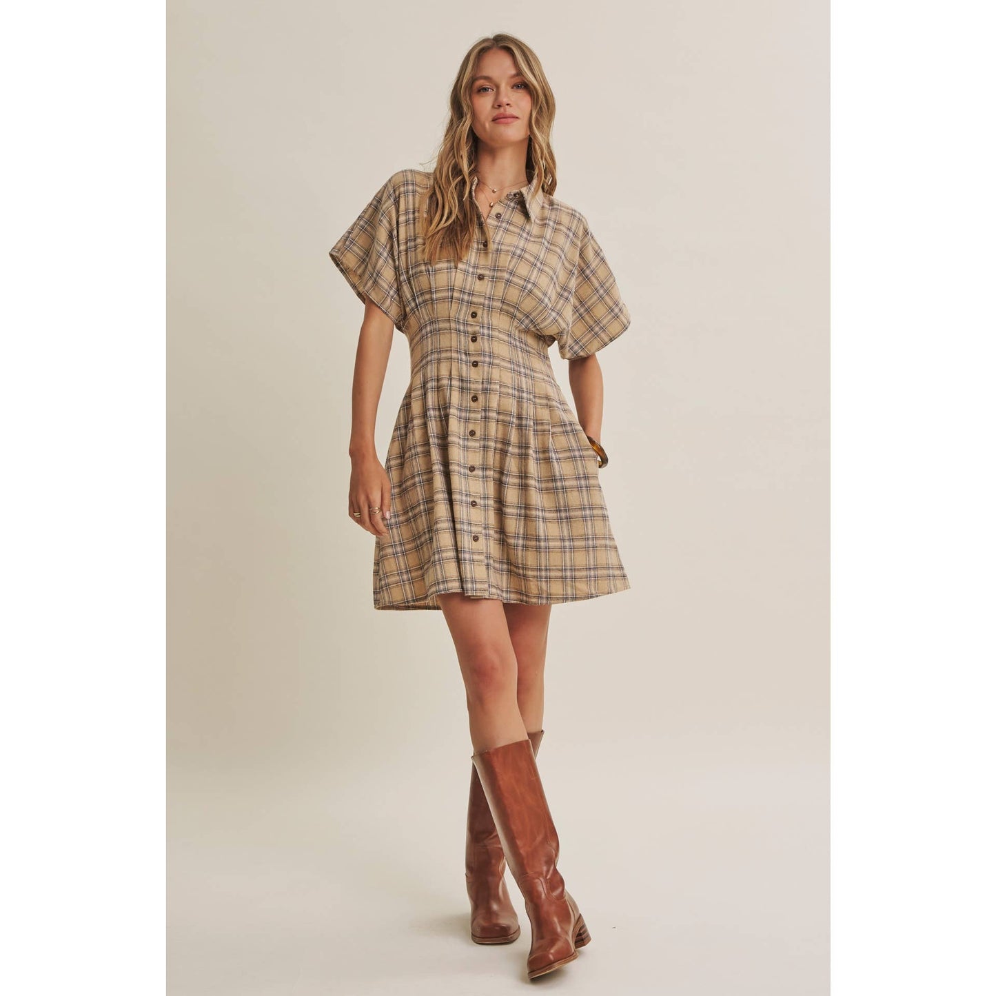 Gallatin Plaid Dress