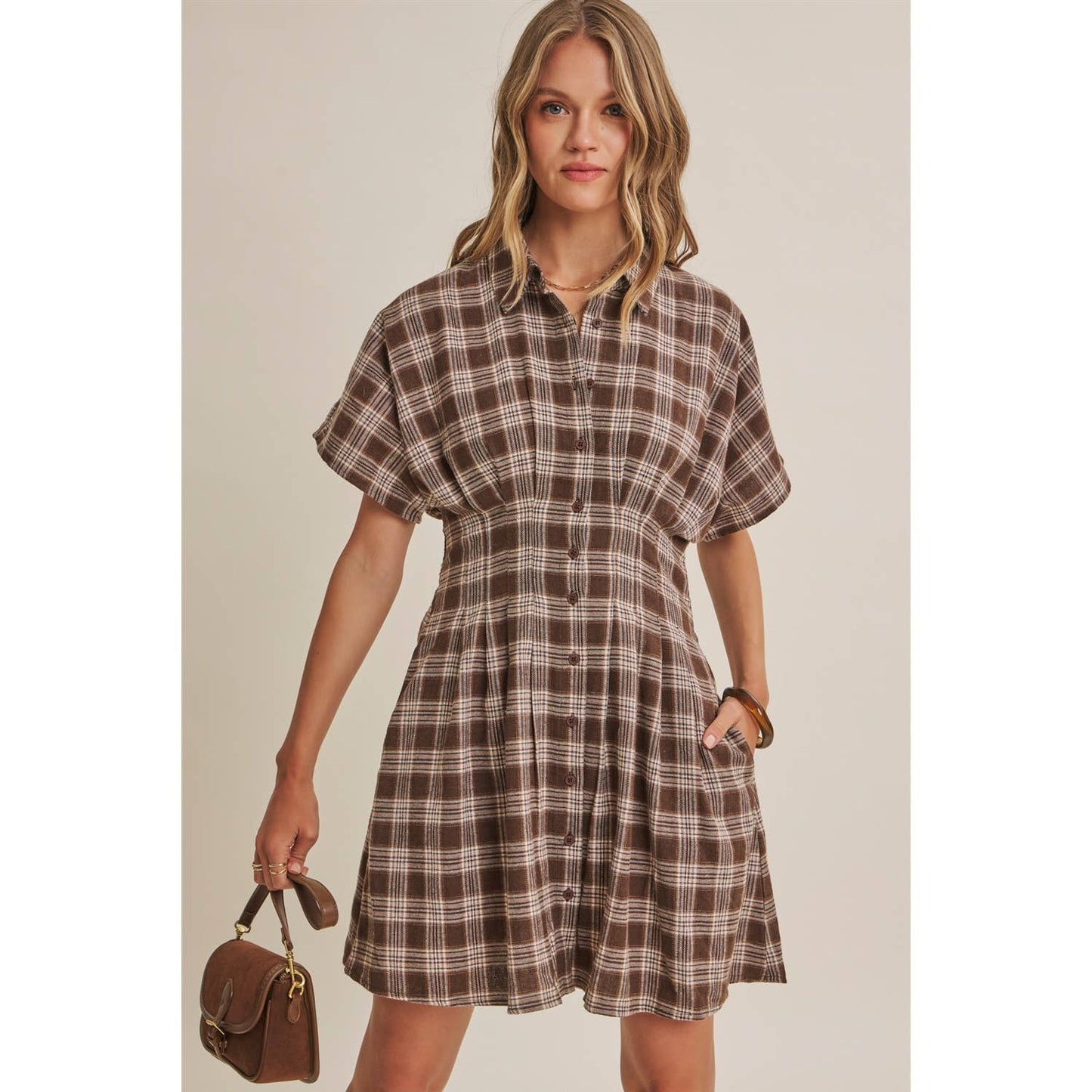 Gallatin Plaid Dress