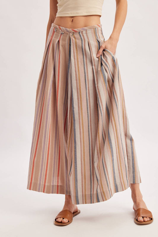 Kai Striped Culotte