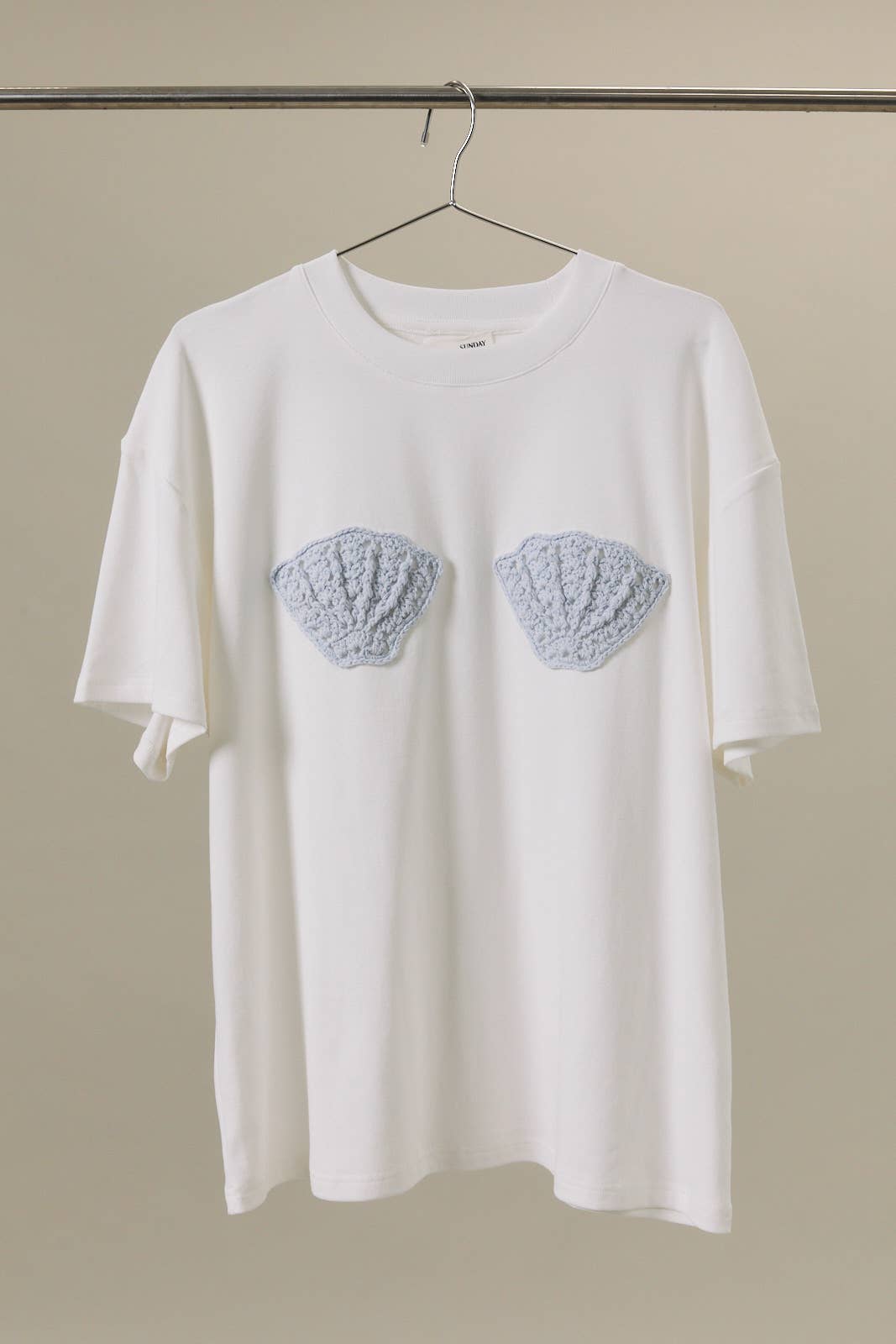Cabana Crochet Shell Top