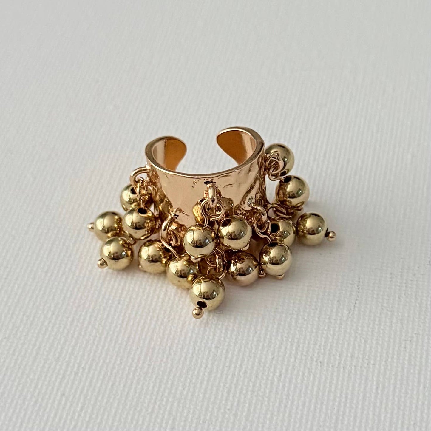Gold Charm Ring