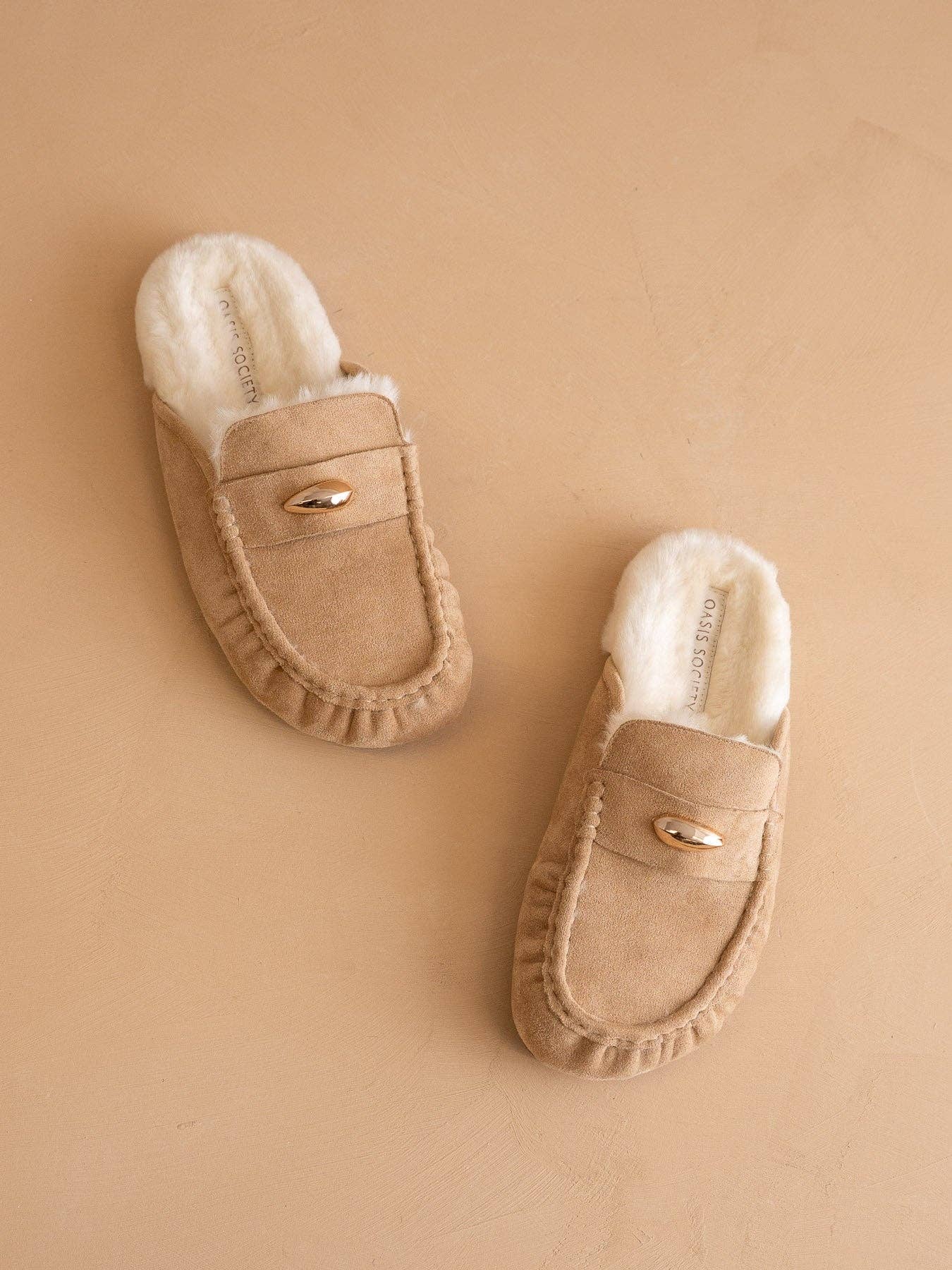 The Hayden Fur Lined Mule Loafer