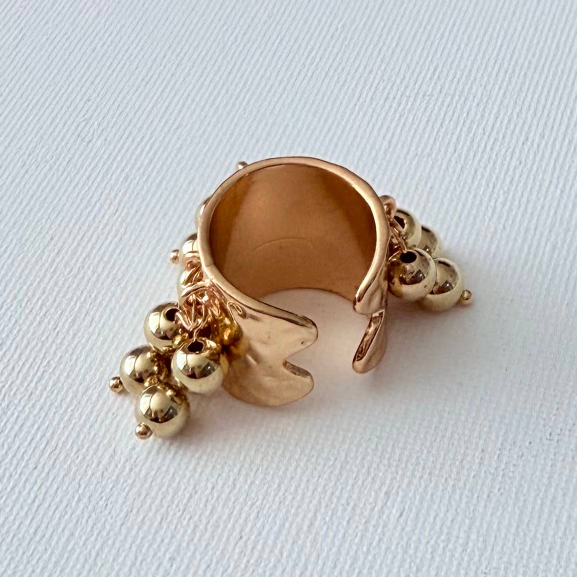 Gold Charm Ring
