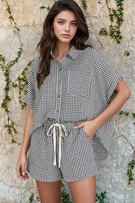 Gingham Checker Set