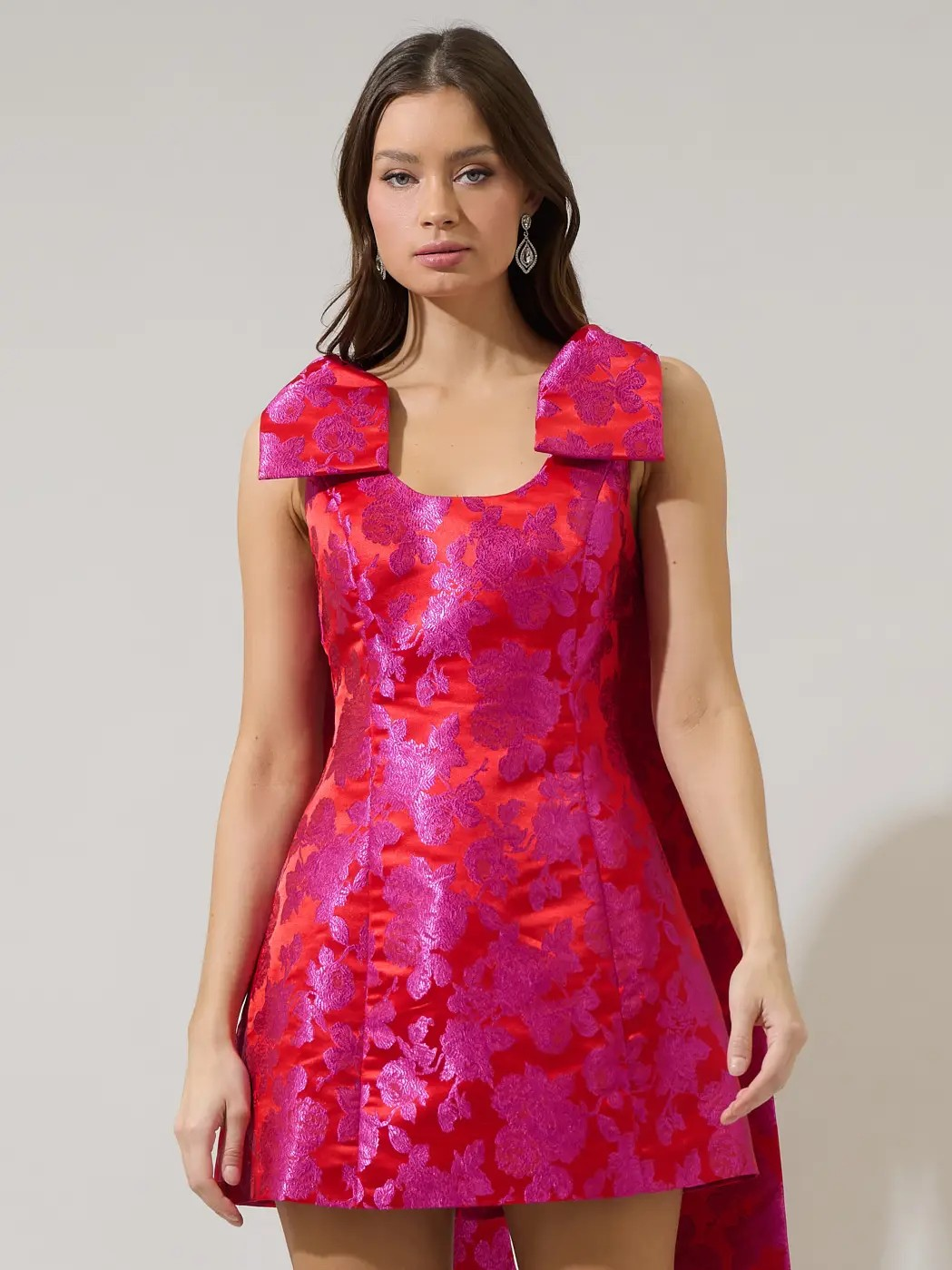 Belle Floral Hill Mini Dress