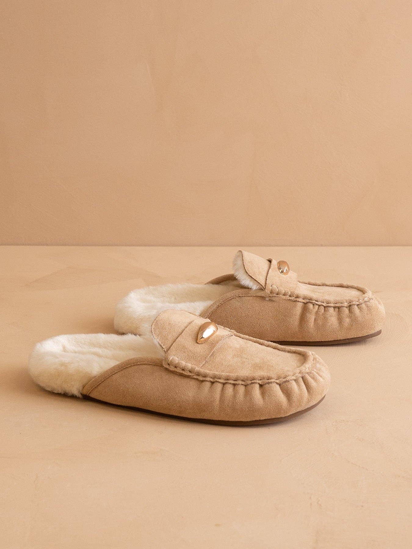 The Hayden Fur Lined Mule Loafer