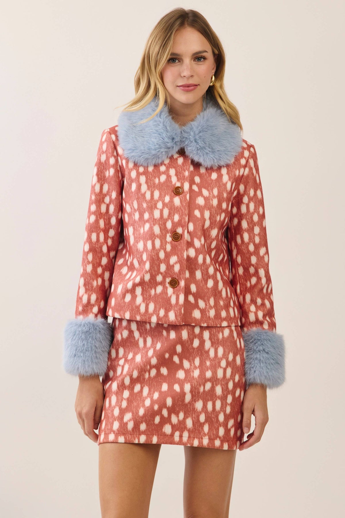 Palermo Faux Fur Trim Jacket