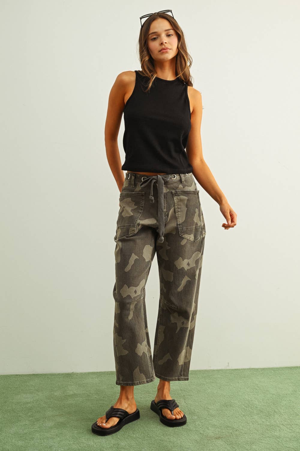 Delta Camo Denim Pants