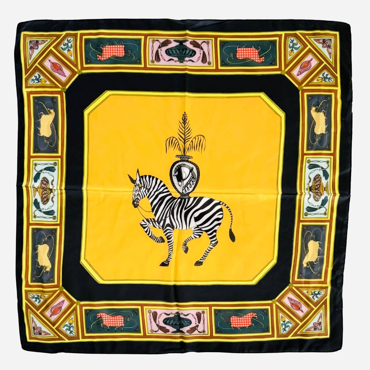 Elegant Scarf | Horse Pattern