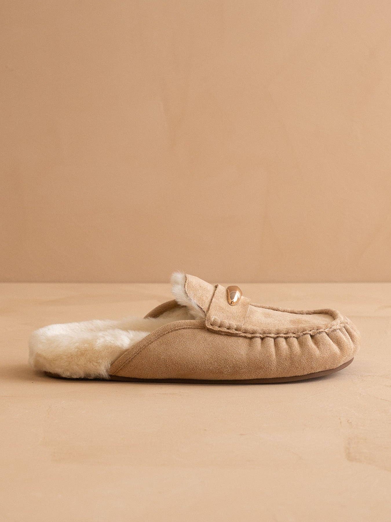 The Hayden Fur Lined Mule Loafer