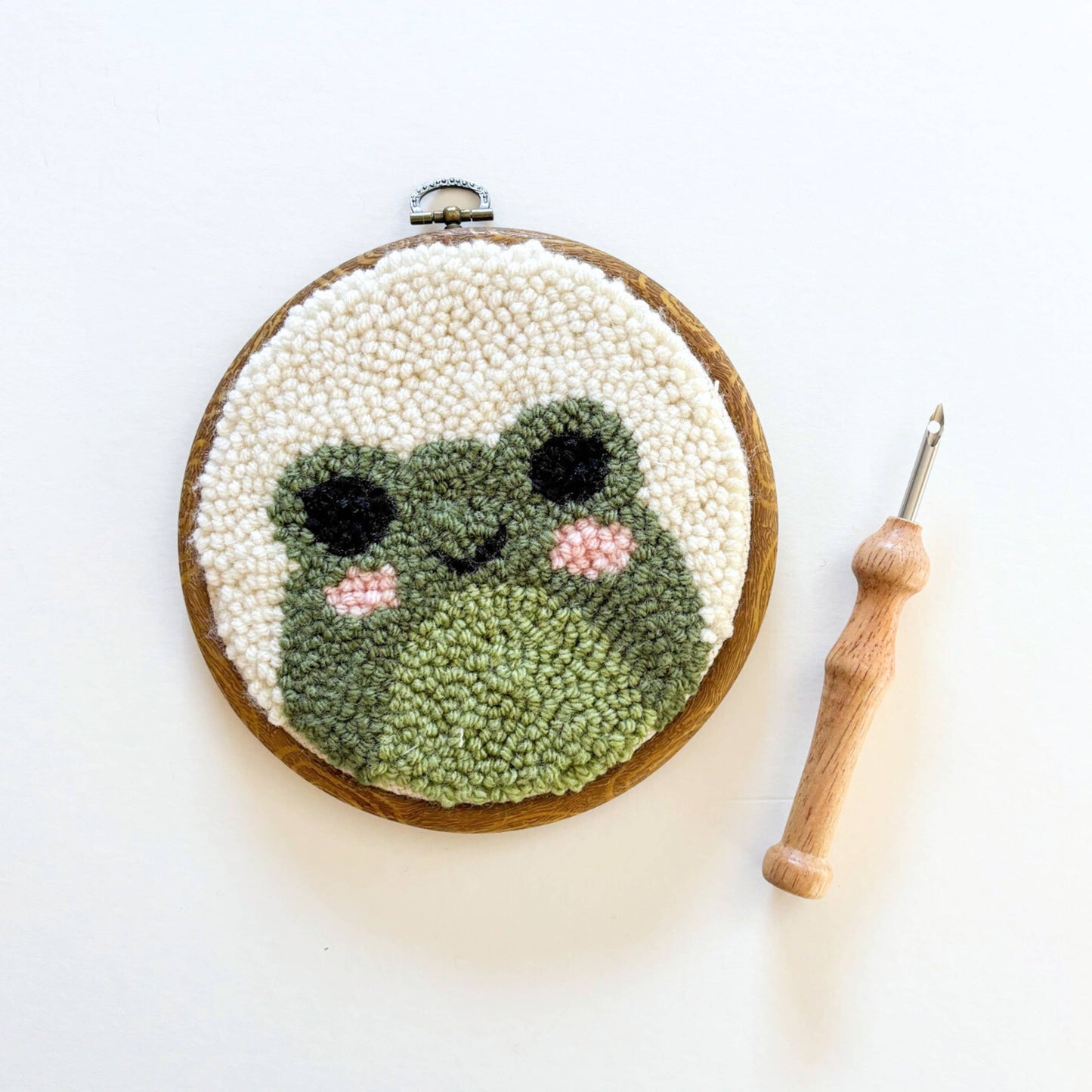 Frog Punch Needle Kit