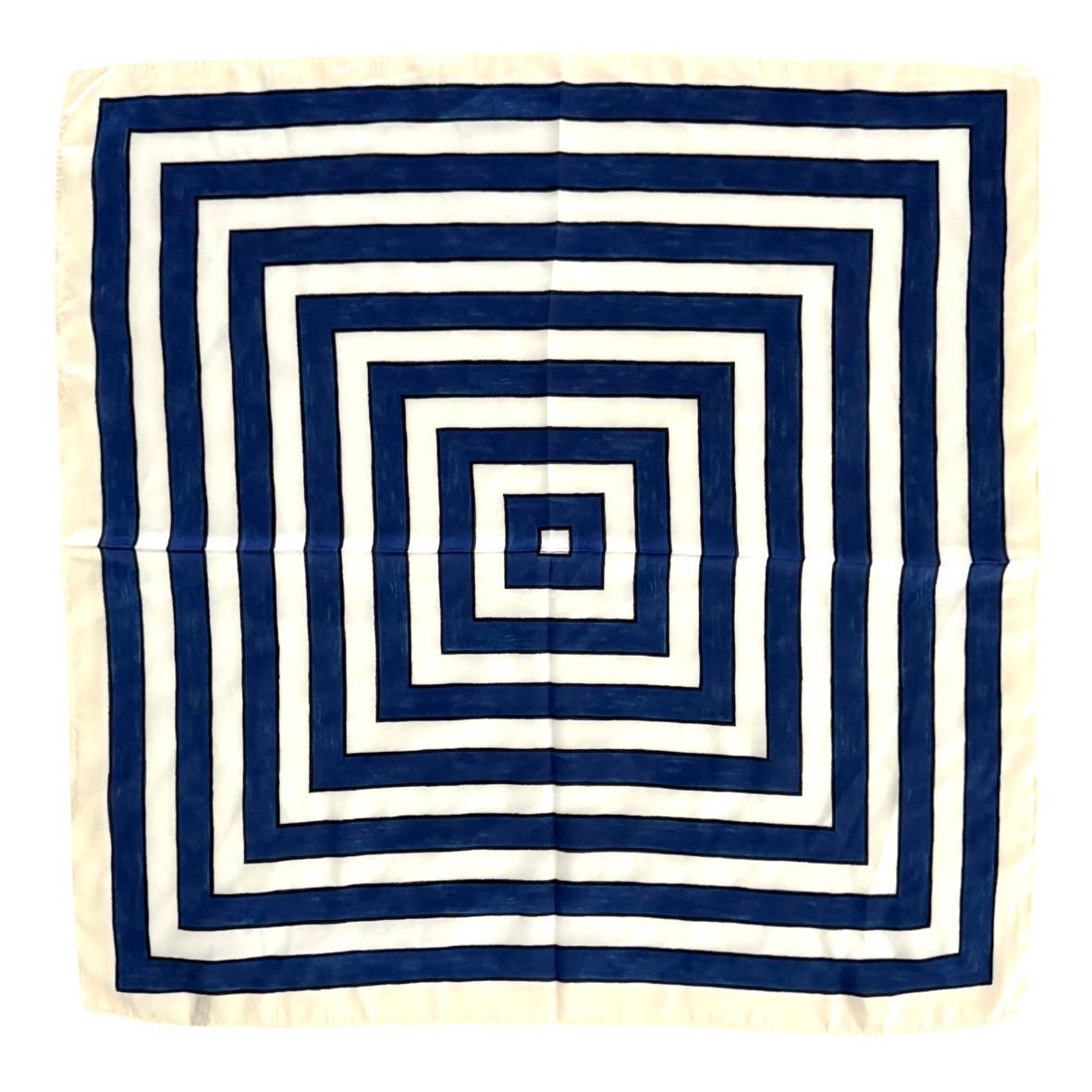 Navy Stripes Scarf