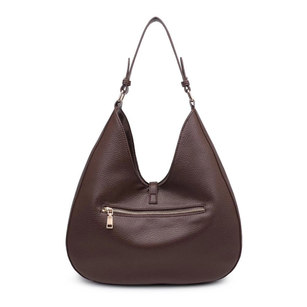 Olivia Chocolate Hobo Bag
