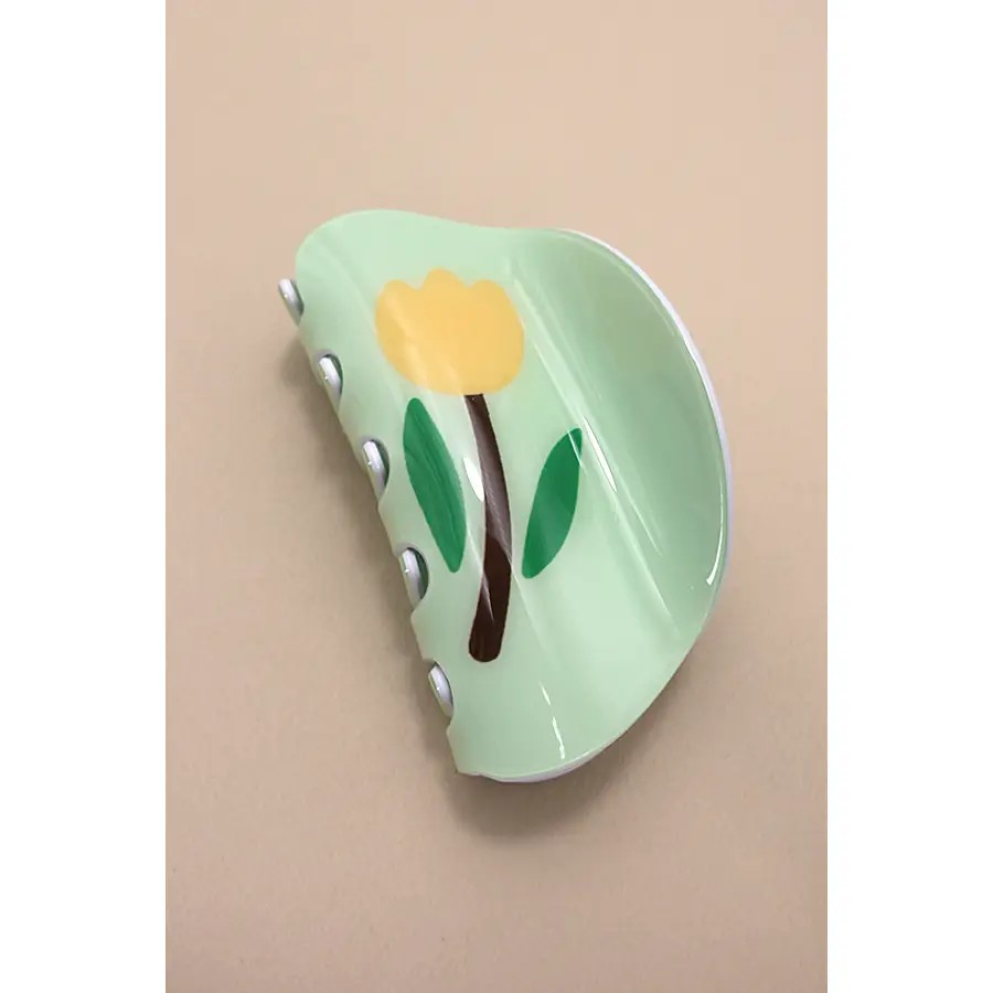 Floral Painted Clips