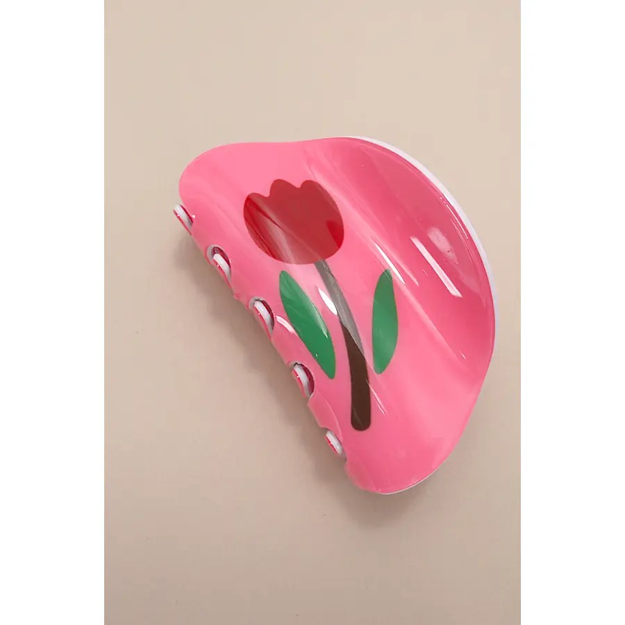 Floral Painted Clips