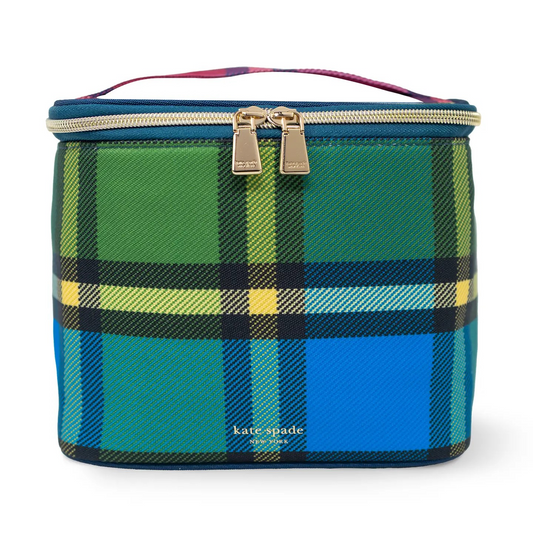 Kate Spade Grand Plaid Lunch Tote